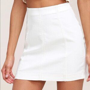 free people / we the free Modern Femme Mini Skirt - Denim